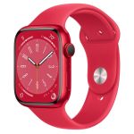 Apple Watch Series 8 LTE 45mm PRODUCT RED Aluminum Case w. PRODUCT RED S. Band M/L (MNVU3)