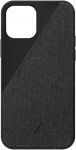Чехол-накладка для iPhone 12 Pro Max - Native Union Clic Canvas Case Slate (CCAV-BLK-NP20L)