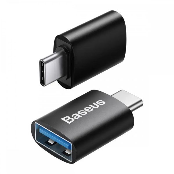 Перехідник Baseus Ingenuity Mini OTG USB 3.1 to Type-C (black)