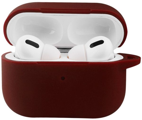Чохол Silicone Case New for AirPods Pro 2 (bordo)