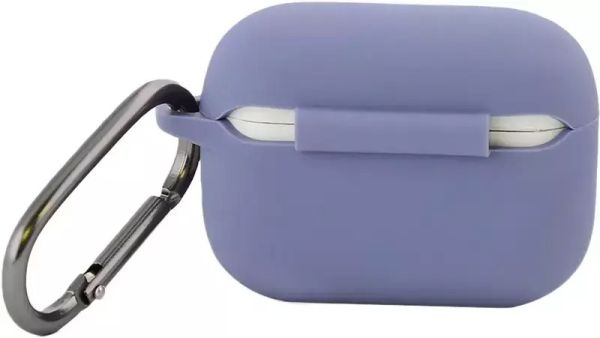 Чохол Silicone Case New for AirPods Pro 2 (lavender gray)