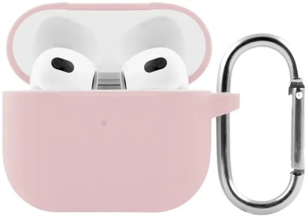 Чохол Silicone Case New for AirPods 4 (pink)
