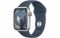 Apple Watch Series 9 GPS + Cellular 45mm Silver Alu. Case w. Storm Blue S. Band - M/L (MRMH3)