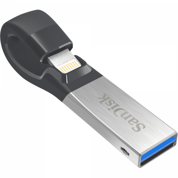 Флешка SanDisk iXpand USB 3.0 / Lightning for Apple iPhone, iPad 128GB