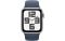 Apple Watch SE 2 GPS 40mm Silver Aluminium Case with Storm Blue Sport Band M/L (MRE23)