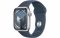 Apple Watch Series 9 GPS 45mm Silver Alu. Case w. Storm Blue S. Band - M/L (MR9E3)