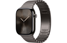 Apple Watch Series 10 LTE 42mm Slate Titanium Case with Slate Link Bracelet (MXMD3)