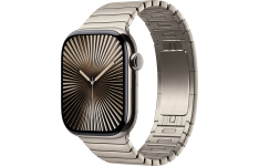 Apple Watch Series 10 LTE 42mm Natural Titanium Case with Natural Link Bracelet (MXMA3)
