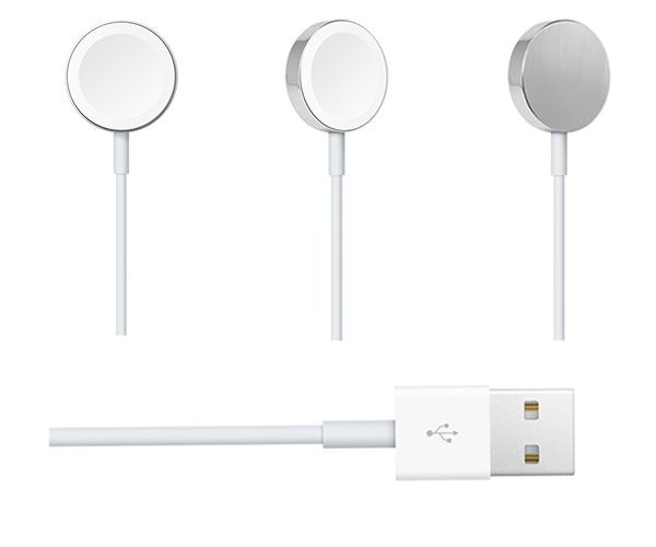 Кабель для зарядки Apple Watch с магнитным креплением (1 м) (MKLG2)