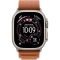 Apple Watch Ultra 3 LTE 49mm Natural Tit. Case w. Terra Cotta A. Loop - Medium (MF1V4+MFTC4)