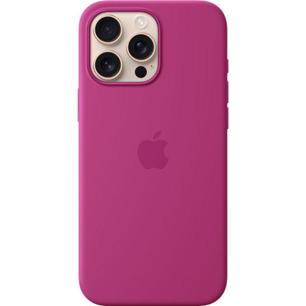 iPhone 16 Pro Max Silicone Case with MagSafe - Fuchsia (MYYX3)