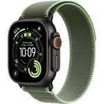 Apple Watch Ultra 3 LTE 49mm Black Tit. Case w. Green/Neon Trail Loop - M/L (MG9P4)
