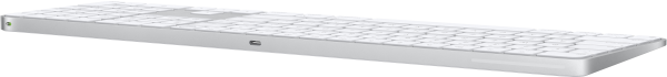 Magic Keyboard with Touch ID and Numeric Keypad for Mac with Apple silicon USB-C White Keys (MXK73)
