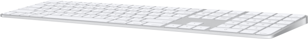 Magic Keyboard with Touch ID and Numeric Keypad for Mac with Apple silicon USB-C White Keys (MXK73)