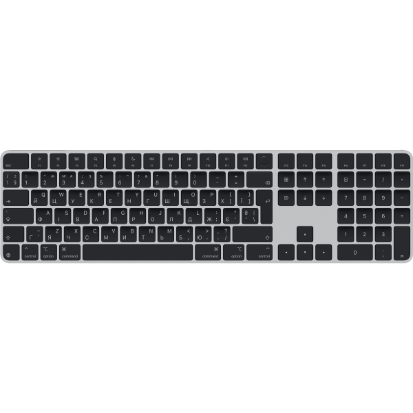 Magic Keyboard with Touch ID and Numeric Keypad for Mac with Apple silicon USB-C Black Keys (MXK83)