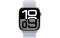 Apple Watch Series 10 LTE 46mm Silver Aluminium Case with Blue Cloud Sport Loop (MWY23)