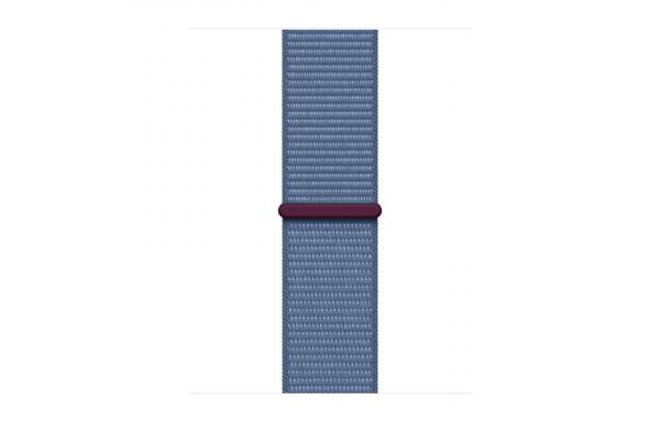 Apple Watch Series 9 GPS 41mm Silver Aluminum Case with Winter Blue Sport Loop (MR923)