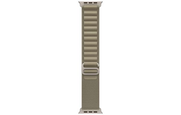 Apple Watch Ultra 2 LTE 49mm Titanium Case with Olive Alpine Loop - Large (MRF03/MRFK3)