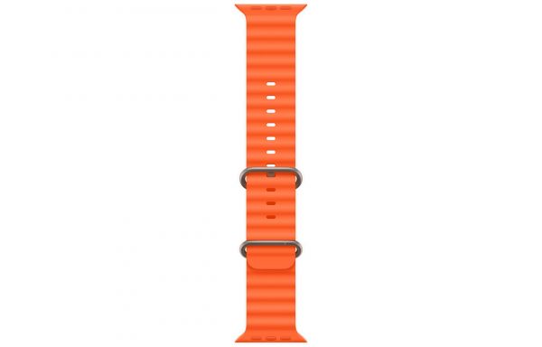 Apple Watch Ultra 2 GPS + Cellular 49mm Titanium Case with Orange Ocean Band (MREH3)