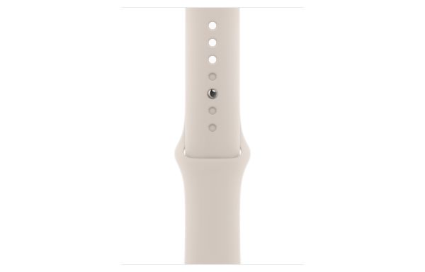 Apple Watch SE 2 GPS 44mm Starlight Aluminium Case with Starlight Sport Band S/M (MRE43)