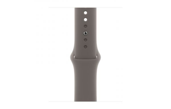 Apple Watch Series 9 GPS + Cellular 41mm Gold S. Steel Case w. Clay Sport Band - M/L (MRJ63)