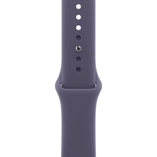 Apple Watch Series 11 GPS 46mm Silver Alu. Case w. Purple Fog S. Band - M/L (MEVA4)