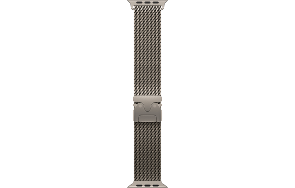 Apple Watch Ultra 2 LTE 49mm Natural Titanium Case with N. Titanium Milanese Loop - L (MX5T3)