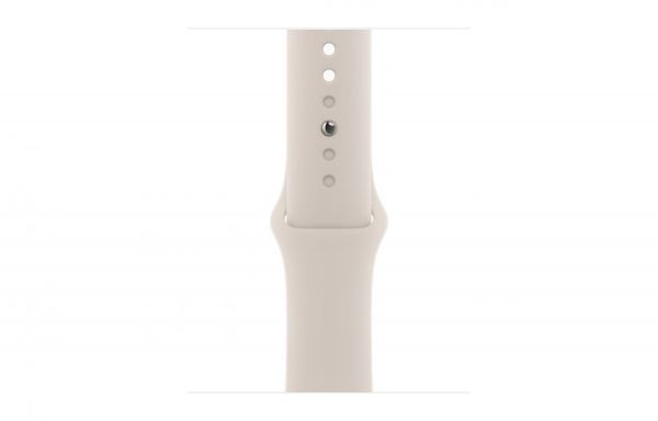 Apple Watch SE 2 GPS 40mm Starlight Aluminium Case with Starlight Sport Band S/M (MR9U3)
