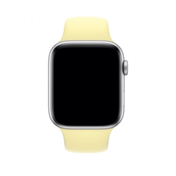 Ремешок Apple Watch 42/44mm Sport Band (S/M & M/L) Yellow OEM