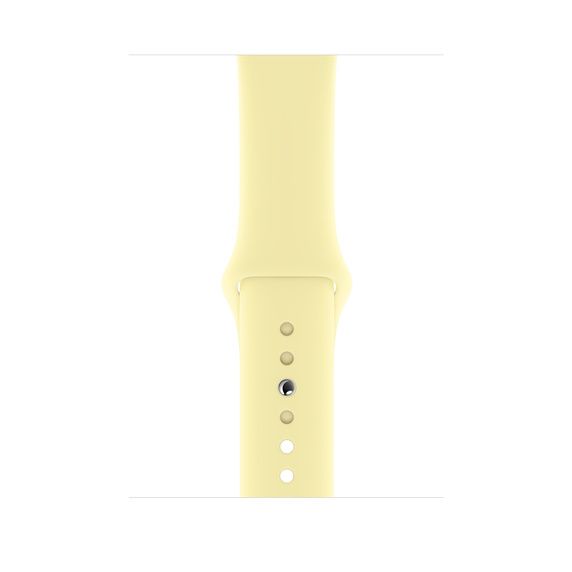 Ремешок Apple Watch 42/44mm Sport Band (S/M & M/L) Yellow OEM