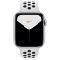 Apple Watch Nike Series 5 LTE 44mm Silver Aluminium w. Platinum/Black Nike Sport B. (MX392)