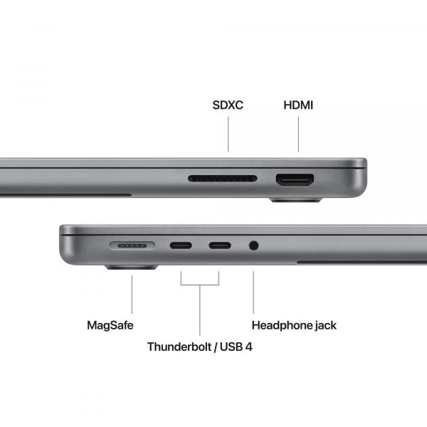 MacBook Pro 14" M3 1Tb Space Gray Late 2023 (MTL83)