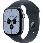 Apple Watch Series 12 LTE 46mm Night Blue Ceramic Case with Navy Blue Sport Band S/M (MJH34)