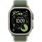Apple Watch Ultra 3 LTE 49mm Natural Tit. Case w. Green/Neon Trail Loop - S/M (MF1V4+MFT44)