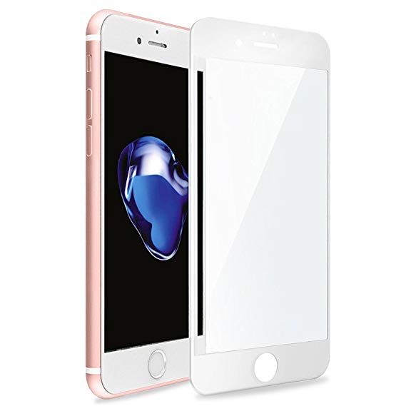 Защитное стекло для iPhone 7/8 Plus - Full Screen Pixel (White)