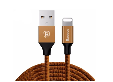 Кабель Baseus Yiven Lightning Cable 2.0A (1.2m) Coffee (CALYW-12)