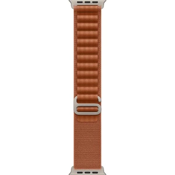 Apple Watch Ultra 3 LTE 49mm Natural Tit. Case w. Terra Cotta A. Loop - Medium (MF1V4+MFTC4)