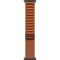 Apple Watch Ultra 3 LTE 49mm Black Tit. Case w. Terra Cotta Alpine Loop - Large (MF254+MG9F4)