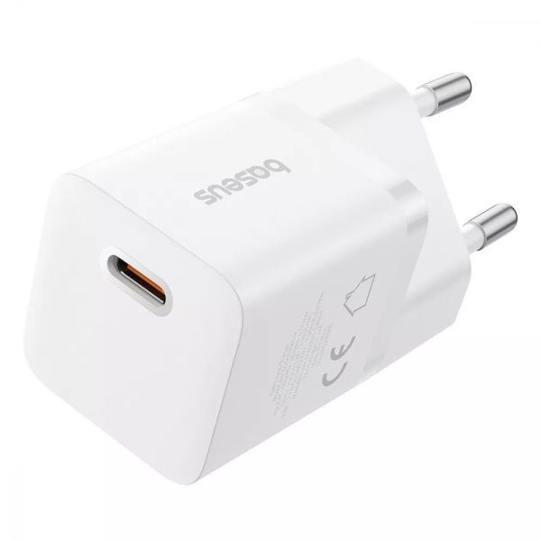 МЗП Baseus GaN5 Mini Fast Charger Type-C 25W (white)