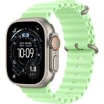 Apple Watch Ultra 3 LTE 49mm Natural Tit. Case w. Neon Green Ocean Band (MF1V4+MGCF4)