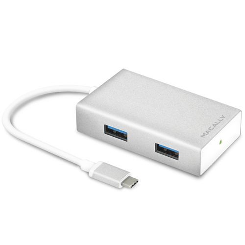Адаптер Macally 3.1 USB-C to 4 port USB-A hub (UC3HUB)