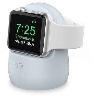 Аксесуар для Watch AHASTYLE Silicone Stand for Apple Watch - Light Blue (AHA-01630-LBL)