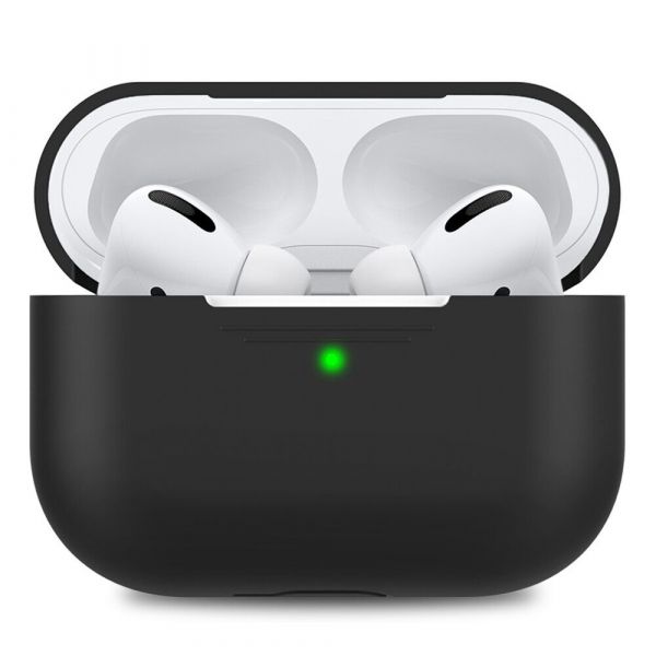 Чехол AHASTYLE Silicone Case for Apple AirPods Pro – Black (AHA-0P300-BLK)