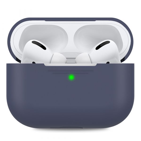 Чехол для Apple AirPods Pro AHASTYLE Silicone Case for Apple AirPods Pro Navy Blue (AHA-0P300-NBL)