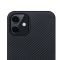 Чохол-накладка для iPhone 12 - Pitaka Air Case Twill - Black/Grey (KI1201MA)
