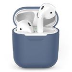 Чехол Airpods Silicon case+straps green (in box) CASE_AIRPODS_MIDNIGHTBLUE