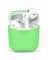 Чехол Airpods Silicon case+straps green (in box) CASE_AIRPODS_GREEN
