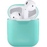 Чехол Airpods Silicon case+straps green (in box) CASE_AIRPODS_MINT