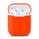 Чехол Airpods Silicon case+straps green (in box) CASE_AIRPODS_ORANGE
