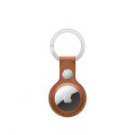  Брелок AirTag Leather Key Ring Brown